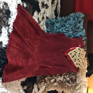 Zara basic collection leather sheath dress